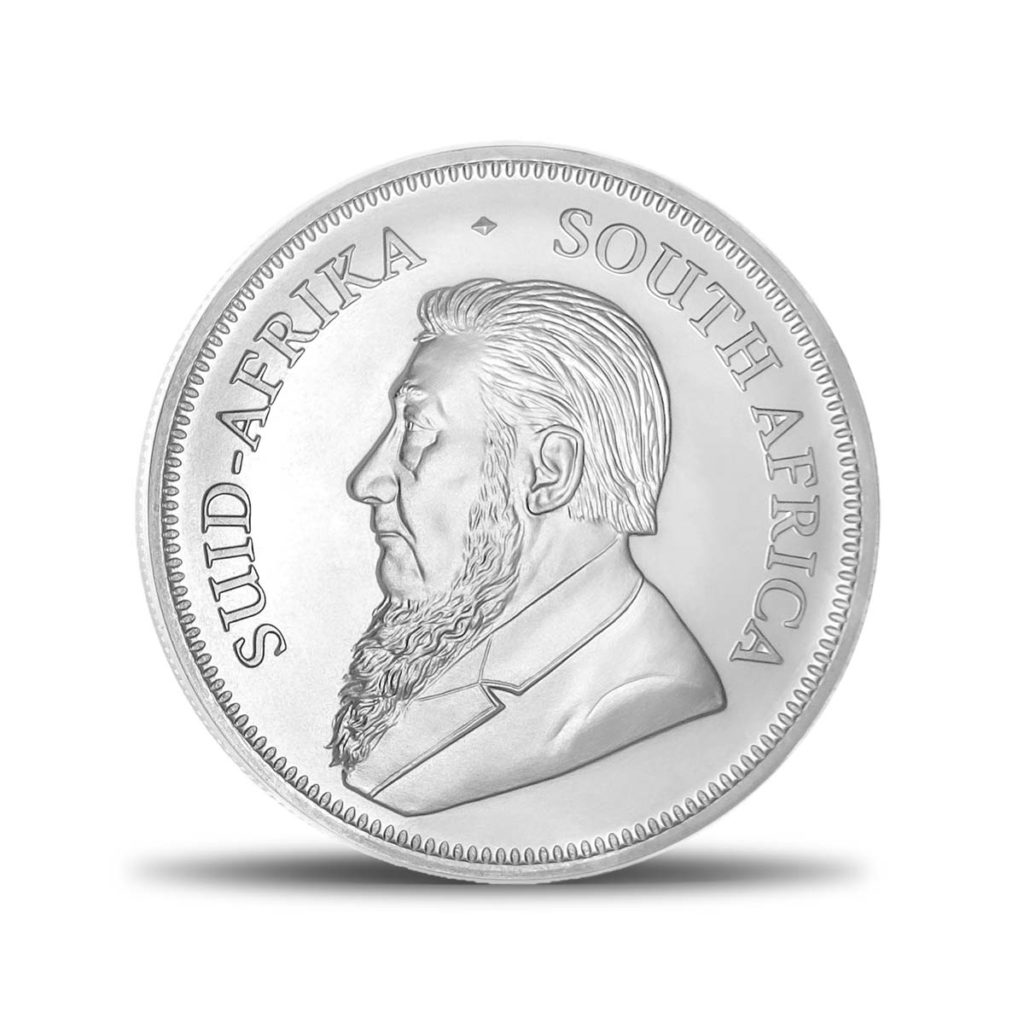 Produktfotografie Silbermuenze Krugerrand 2