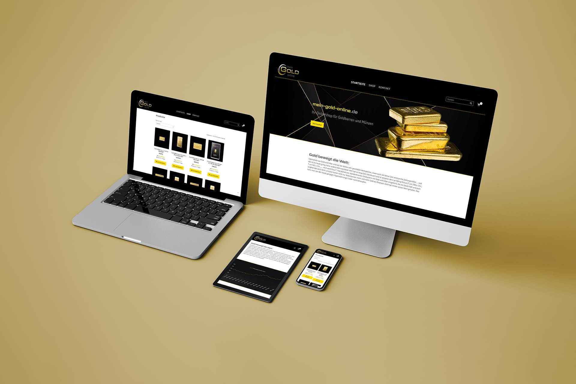 Onlineshop und Produktfotografie