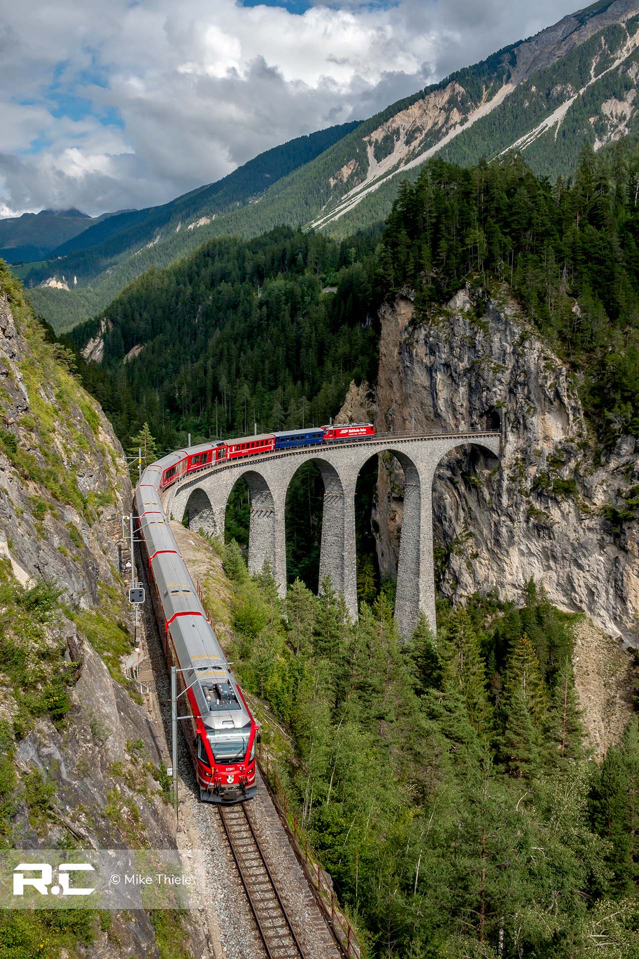 Bernina Express in der Schweiz