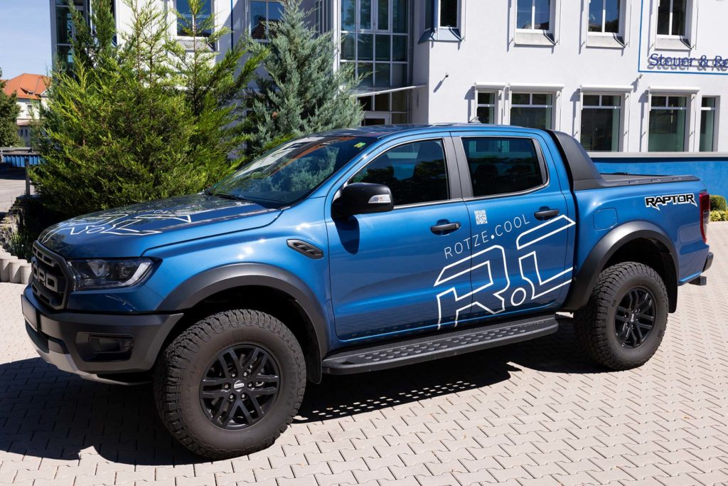 Autobeklebung Ford Raptor Rotze.Cool