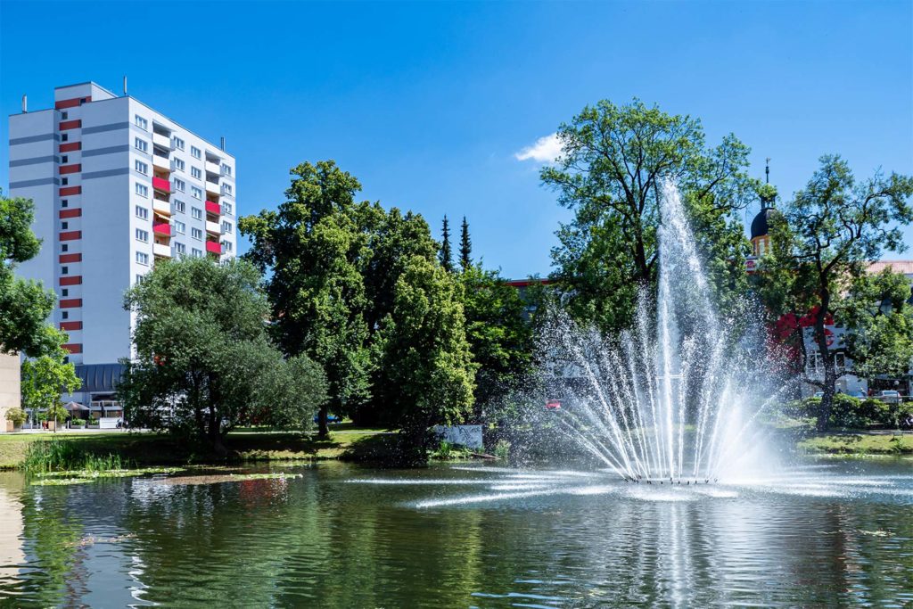 Teich Stadtpark Suhl - Werbeagentur Suhl Webdesign Suhl Thueringen